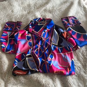 Zara vintage print shirt